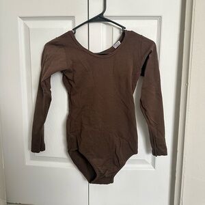 Vintage Danskin Long Sleeve Bodysuit